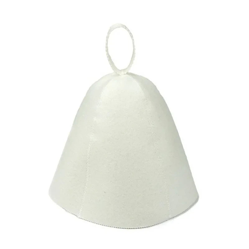 Thickened Wool Felt Sauna Hat